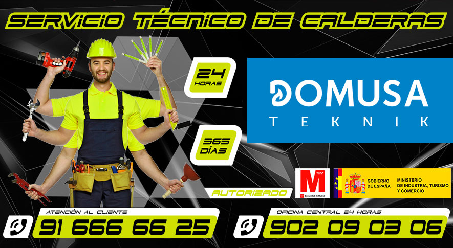 Servicio Técnico Calderas Domusa Serranillos del Valle